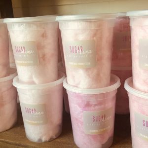 Cotton candy 2 oz containers - Sugar Mama Cotton Candy Co