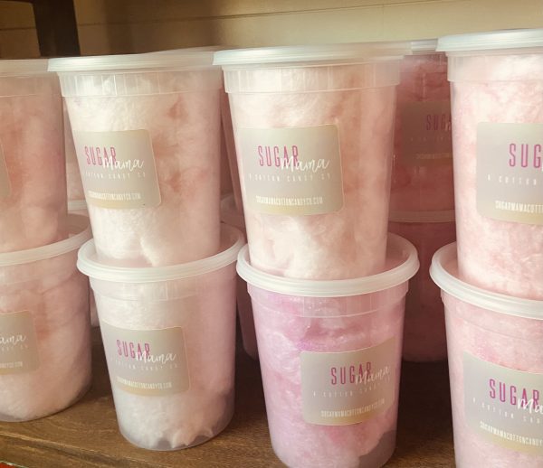 Cotton candy 2 oz containers - Sugar Mama Cotton Candy Co